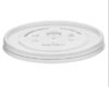 Крышка плоская D90 ммс отверстием / без отверстия  прозрачный для стаканов Bubble Cup  РP 