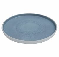 Блюдо круглое D27 см H2 см меламин GREECE  P.L. голубой