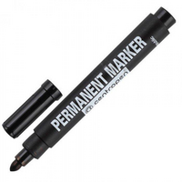 Маркер перманентный КРАСНЫЙ, пулевидный, 2,5 мм, CENTROPEN 8566