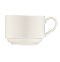 Чашка чайная 210 мл Банкет  Bonna  фарфор белый