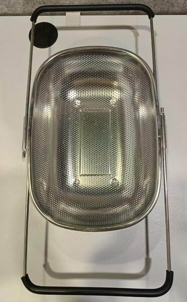 Дуршлаг-сито на раковину 34х23,5 см нерж.сталь KL Дуршлаг-сито на раковину 34х23,5 см нерж.сталь KL