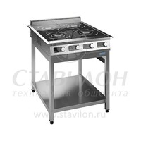 Плита индукционная напольная ПЭИ-4 Новая Энергия 4 серия о    на подставке