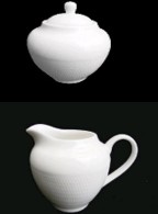 Сахарница 320мл и молочник 150 мл мл Royal Sutton TUDOR фарфор белый Сахарница 320мл и молочник 150 мл мл Royal Sutton TUDOR фарфор белый