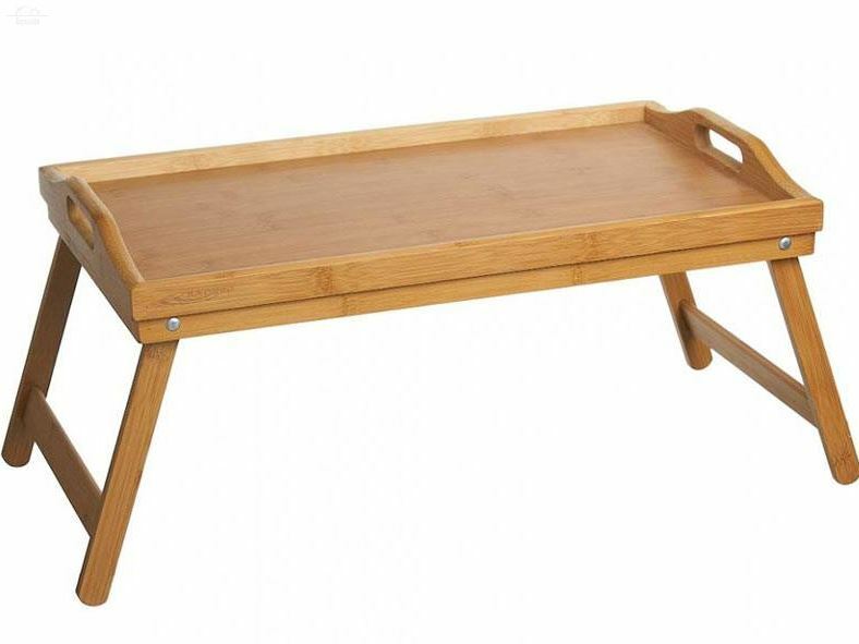 Поднос-столик 50х30х23 см бамбук Поднос-столик 50х30х23 см бамбук
