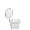Соусник с крышкой 27 мл D50 мм H30 мм ВЗЛП PP прозрачный