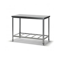 Стол производственный без борта СРНР-1/1500/600  ТММ решетка нерж АСС  нерж сталь