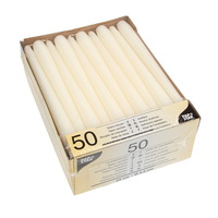 Свечи стержневые H250 мм 50 шт/уп белый Papstar