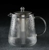 Чайник 1000 мл  стекло с фильтром "Грании"