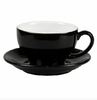 Чайная пара 300 мл  Barista черный фарфор P.L. Proff Cuisine