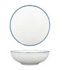 Салатник 800 мл D18 см Bakery- Fusion P.L.  фарфор белый с синим краем