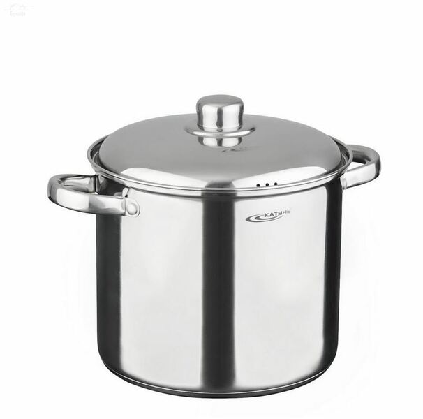 Кастрюля 9 л D24 см нерж.сталь с мет. крышкой индукция Гретта Катунь Кастрюля 9 л D24 см нерж.сталь с мет. крышкой индукция Гретта Катунь