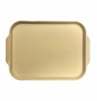 Поднос столовый 45х34,5 см бежевый шагрень MG Поднос столовый 45х34,5 см бежевый шагрень MG