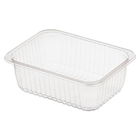 Контейнер под запайку 1000 мл 187х137 мм H63 мм PP прозрачный Контейнер под запайку 1000 мл 187х137 мм H63 мм PP прозрачный