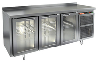 Стол холодильный HICOLD GNG 111/HT с бортом