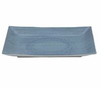 Блюдо прямоугольное 21х13х3 см меламин GREECE P.L. голубой