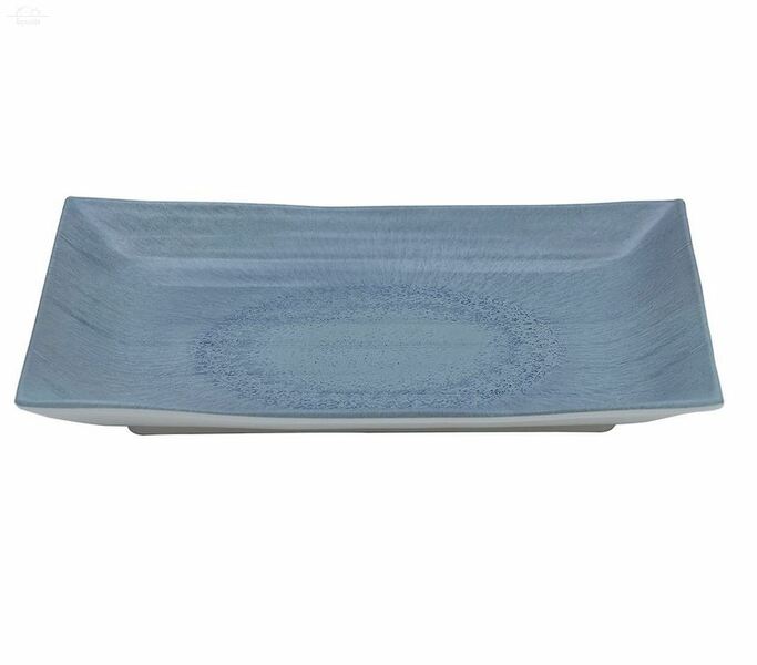 Блюдо прямоугольное 21х13х3 см меламин GREECE P.L. голубой Блюдо прямоугольное 21х13х3 см меламин GREECE P.L. голубой