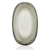 Блюдо овальное 29 см Tinta Spazio  By Bone  фарфор бело-серый