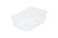 Контейнер прямоугольный 1000 мл 186х132 мм H62 мм PP прозрачный Контейнер прямоугольный 1000 мл 186х132 мм H62 мм PP прозрачный