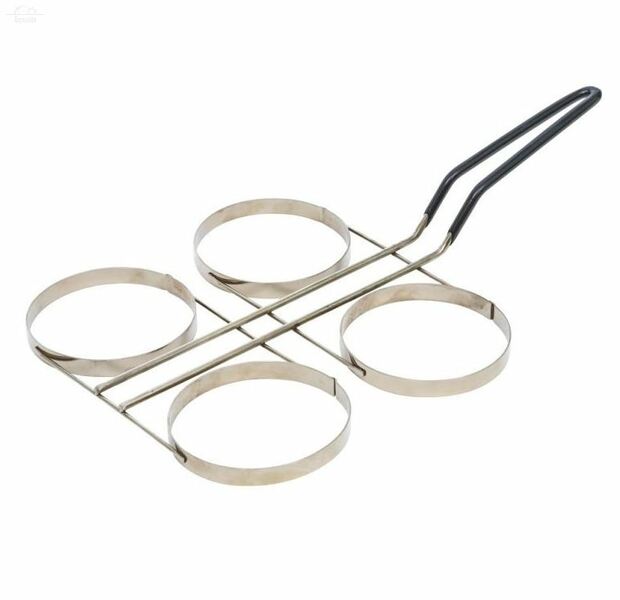 Форма для жарки яиц с ручкой D10 H1,2 см P.L. Proff Cuisine Форма для жарки яиц с ручкой D10 H1,2 см P.L. Proff Cuisine