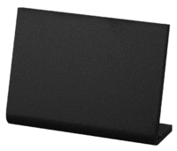 Доска маркерная   А7   L-образный  КОМПЛЕКТ 10 шт., ПВХ,ЧЕРНЫЙ