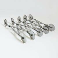 Нож для теста роликовый 5 лезвий раздвижной двусторонний