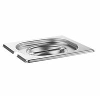Крышка д/гастроемкости нерж.сталь GN 1/6  с вырезом для ложки