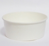 Контейнер 750 мл D-145,h-60 мм для салата бумага белый ОТГРУЖАТЬ С КРЫШКОЙ арт 40123/5150