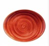Блюдо овальное 31х24 см Терракота фарфор гАРАНТИЯ