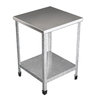 Стол производственный островной УСРО-06060-УОПО  без эксплуатации УЦЕНКА  каркас оцинкованная сталь  полка, разборный