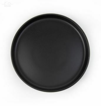 Тарелка мелкая 26 см AGATA DAGMAR Elrington керамика черный Тарелка мелкая 26 см AGATA DAGMAR Elrington керамика черный