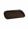 Поднос столовый 45х35 см коричневый полипропилен  Рестола 