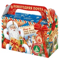 Коробка для подарка 500 гр Новогодний подарок