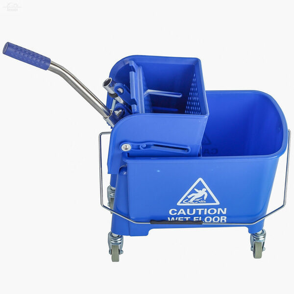 Ведро уборочное на колесах с отжимом 25л KSITEX-027VL Ведро уборочное на колесах с отжимом 25л KSITEX-027VL