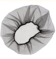 Шапочка  Сетка  100 шт/уп  черный нейлон