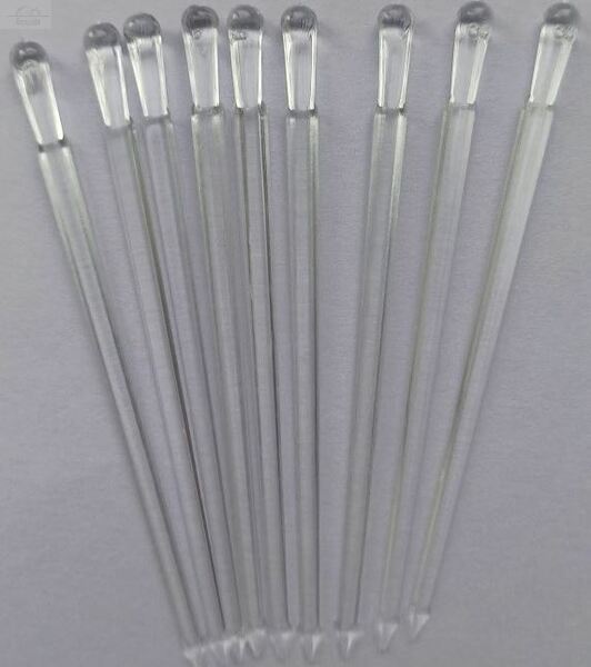 Пика пластиковая H85 мм Булава 400 шт/уп прозрачныйPS Пика пластиковая H85 мм Булава 400 шт/уп прозрачныйPS