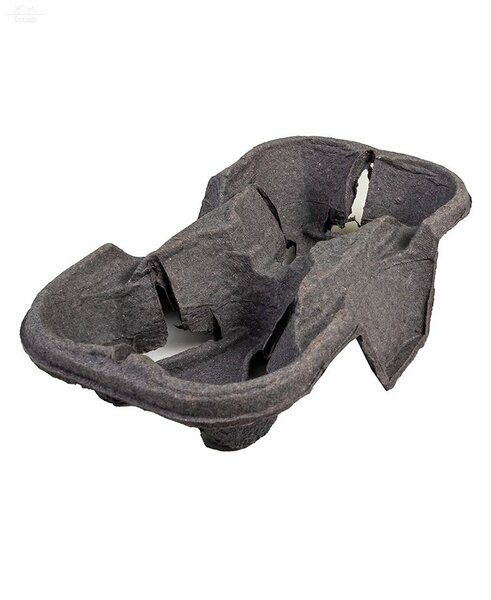 Держатель для 2-х стаканов 193х108х42 мм ЧЕРНЫЙ форм. бумага Держатель для 2-х стаканов 193х108х42 мм ЧЕРНЫЙ форм. бумага