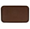 Поднос столовый 53х33 см темно-коричневый   MG