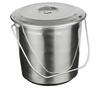 Ведро 15 л с крышкой нерж.сталь  Катунь