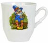 Кружка 250 мл  Лесовичок Добрушский фарфоровый завод фарфор белый с рисунком