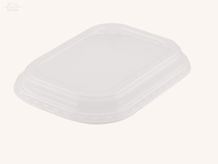 Крышка PET ПОЛУКУПОЛ 197х141х26 мм для контейнеров CASE BOW 860 мл OSQ Крышка PET ПОЛУКУПОЛ 197х141х26 мм для контейнеров CASE BOW 860 мл OSQ