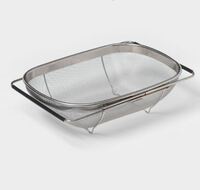 Сито на раковину 34х23,5 см  нерж.сталь Доляна   