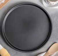 Форма для пиццы D26 см H2 см улеродистая сталь,антипригарное покрытие Доляна Жаклин