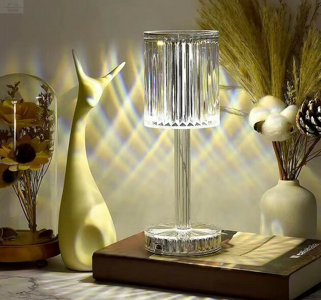 Лампа настольная беспроводная D8,5 H24,5 см. нерж.акрил, прозрач. LED GATSBY MGline Лампа настольная беспроводная D8,5 H24,5 см. нерж.акрил, прозрач. LED GATSBY MGline