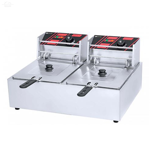 Фритюрница настольная HKN-FR66L HURAKAN 2 6+6 настольная Фритюрница настольная HKN-FR66L HURAKAN 2 6+6 настольная