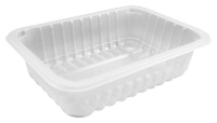 Контейнер под запайку 850 мл 187х137 мм H50 мм PP прозрачный Контейнер под запайку 850 мл 187х137 мм H50 мм PP прозрачный