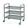 Тележка для сбора посуды ТО-3 8/5 HESSEN 3 полки   с бортами