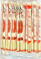 Палочки д/суши 200 мм в инд.упак. с зубочисткой 100 шт/уп   бамбук