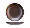 Тарелка глубокая 25,5 см Мак KunstWerk фарфор медный