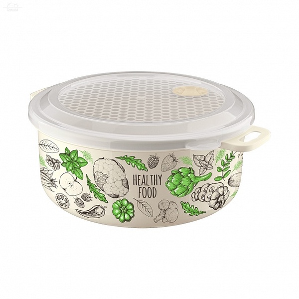 Контейнер 2 л для СВЧ Бытпласт Контейнер 2 л для СВЧ Бытпласт