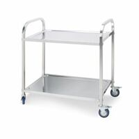 Тележка сервировочная HKN-TS2 HURAKAN 2 полки Тележка сервировочная HKN-TS2 HURAKAN 2 полки